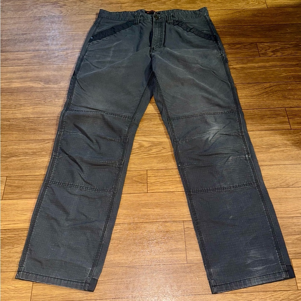 Ridgecut‎ Tough Wear Men's Gray/Black Work Pants